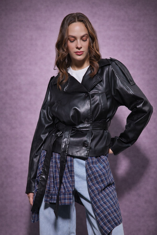 NerSua – Milano Nero Leather Ceket