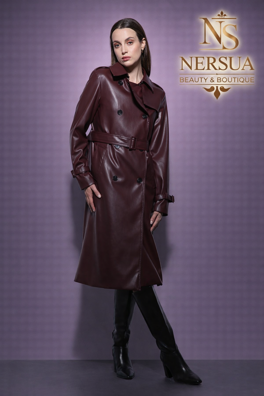 NerSua – Imperia Vino Leather Trench